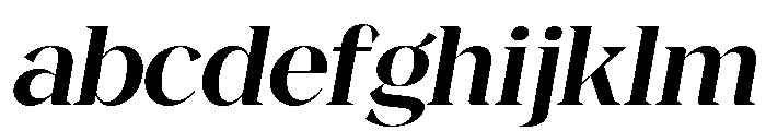 Magres Bold Slant SemExp FONT