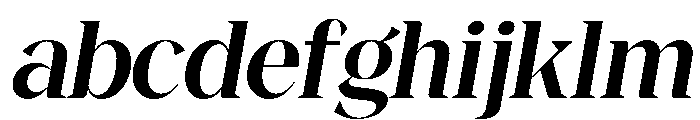 Magres Bold Slanted FONT