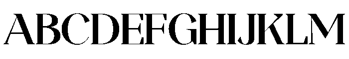 Magres Bold Font UPPERCASE