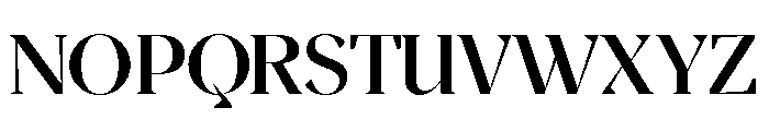 Magres Bold Font UPPERCASE