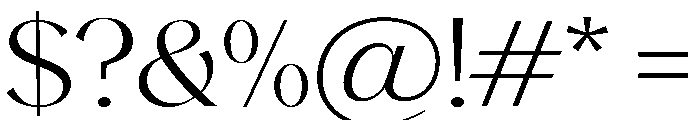 Magres Expanded Font OTHER CHARS