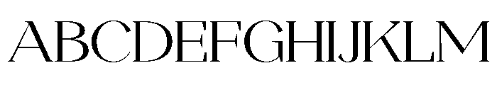 Magres Expanded Font UPPERCASE