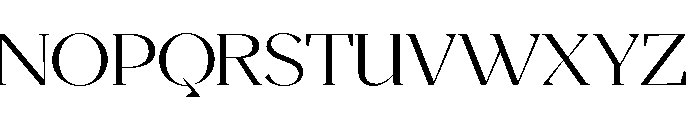 Magres Expanded Font UPPERCASE