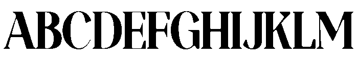 Magres Soft Black Condensed Font UPPERCASE