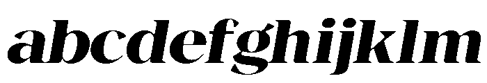 Magres Soft Black Exp Ita FONT