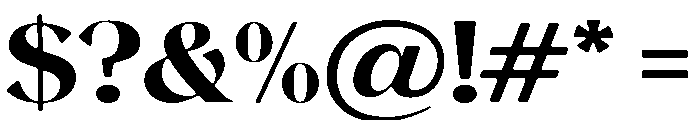 Magres Soft Black Expanded Font OTHER CHARS
