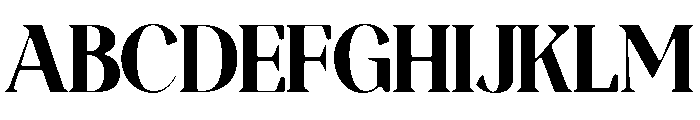 Magres Soft Black SemiCondensed Font UPPERCASE