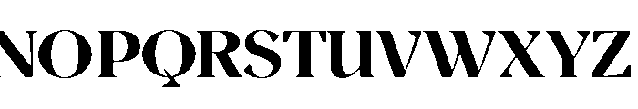 Magres Soft Black SemiExpanded Font UPPERCASE
