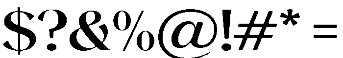 Magres Soft Bold Expanded Font OTHER CHARS