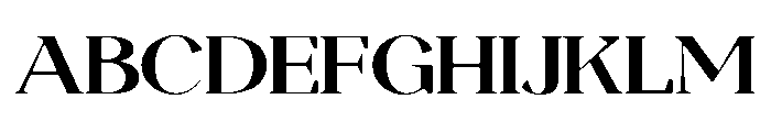 Magres Soft Bold Expanded Font UPPERCASE