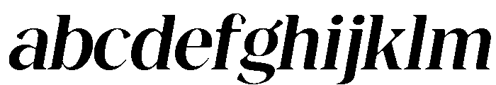 Magres Soft Bold Italic FONT