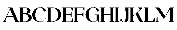Magres Soft Bold SemiExpanded Font UPPERCASE