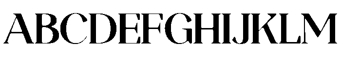 Magres Soft Bold Font UPPERCASE