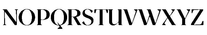 Magres Soft Bold Font UPPERCASE