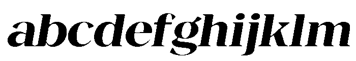 Magres Soft ExtBd Exp Ita FONT