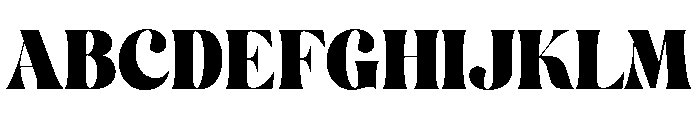 Magrina Font UPPERCASE
