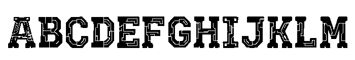 Maha Regular Font UPPERCASE