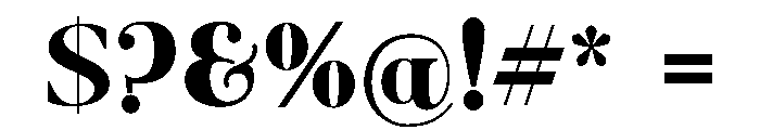 Mahis Font OTHER CHARS