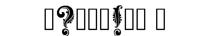 Mahseer Regular Font OTHER CHARS