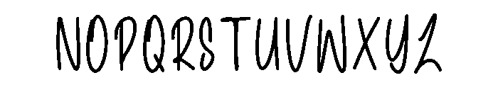 Mahsyal Font UPPERCASE