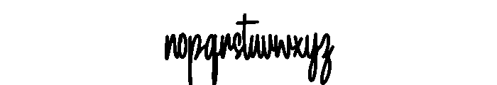 Mahsyal Font LOWERCASE