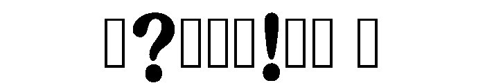 Maia Regular Font OTHER CHARS