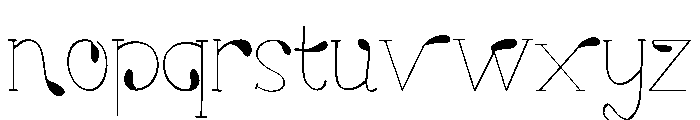 Maiddie Font LOWERCASE