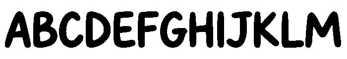 Maidkin Font UPPERCASE