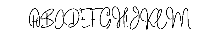 Mailing Notification Font UPPERCASE