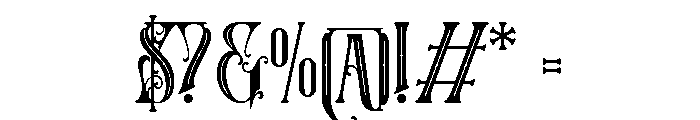 Mailyarder Regular Font OTHER CHARS