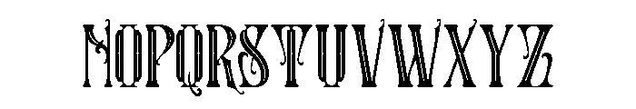 Mailyarder Regular Font LOWERCASE