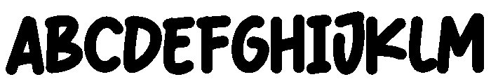 Main Play Font UPPERCASE