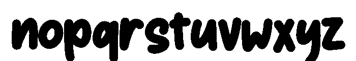 Main Play Font LOWERCASE
