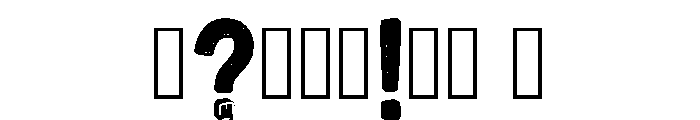 Main Regular Font OTHER CHARS