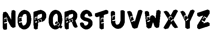 Main Regular Font UPPERCASE