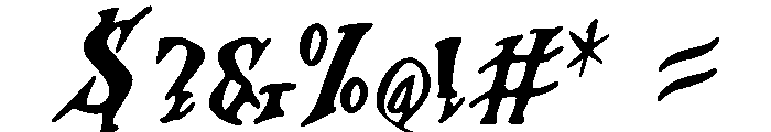 Maine Font OTHER CHARS