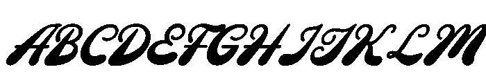Mainer Wisdom Italic Font UPPERCASE
