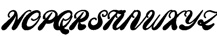 Mainer Wisdom Italic Font UPPERCASE