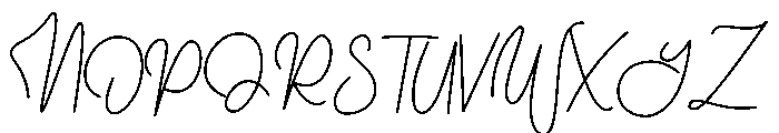 Mainfully Font UPPERCASE