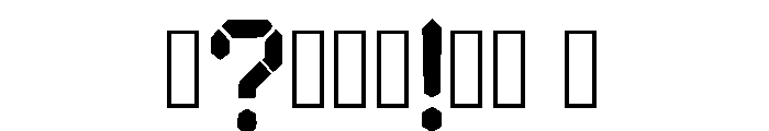 Mair Regular Font OTHER CHARS