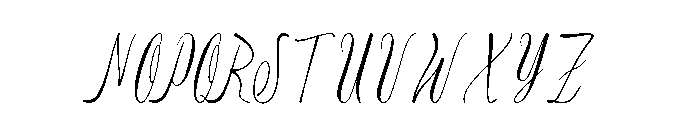 Maisa Yasmine Font UPPERCASE