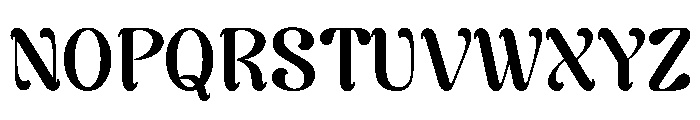Maison Aurelia Regular Font UPPERCASE
