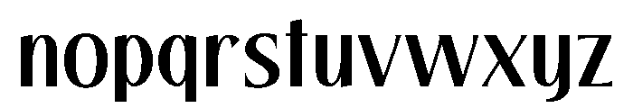 Maison Beauty Regular Font LOWERCASE