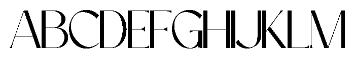 Maison Bright Regular Font UPPERCASE