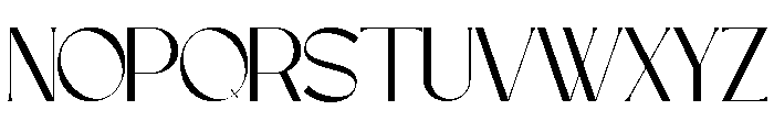 Maison Bright Regular Font UPPERCASE