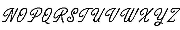 Maison Lovyelle Regular Font UPPERCASE