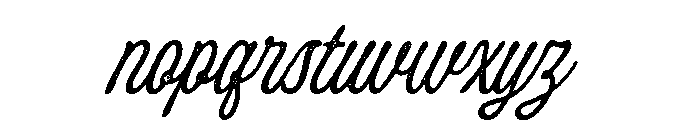 Maison Lovyelle Regular Font LOWERCASE