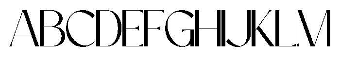 MaisonBright-Regular Font UPPERCASE