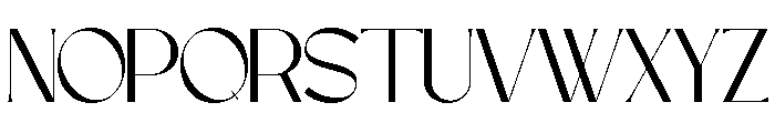 MaisonBright-Regular Font UPPERCASE