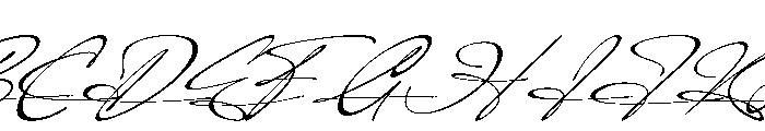 Maisonelle Italic Font UPPERCASE